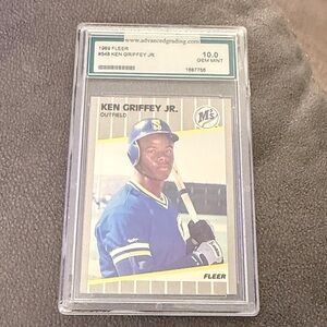 Ken Griffey Jr. 1989 Fleer Baseball Card